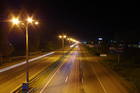 night road