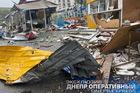 Вдарили по ринку в центрі Дніпра та АТП у Новокодакському районі: подробиці ракетної атаки