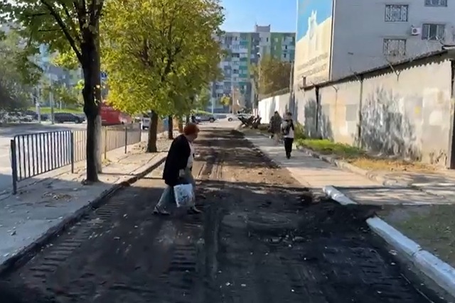 В Днепре начинают ремонт на улице Богдана Хмельницкого